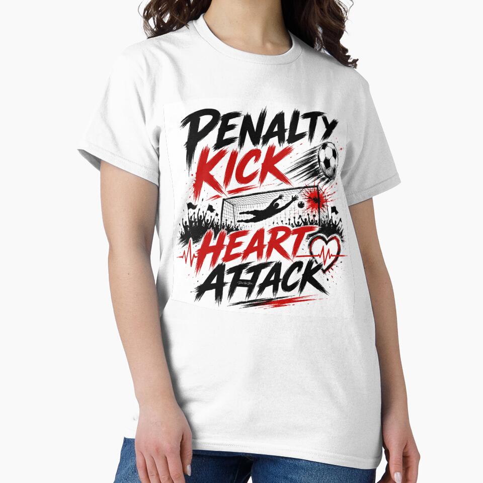 Penalty Kick Heart Attack by MySheetMusicArt
