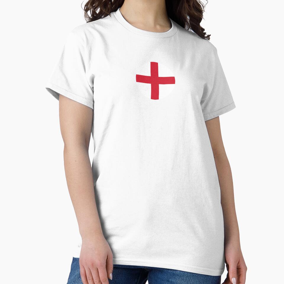 England Flag Roundel (On Black) by STUDIO-72
