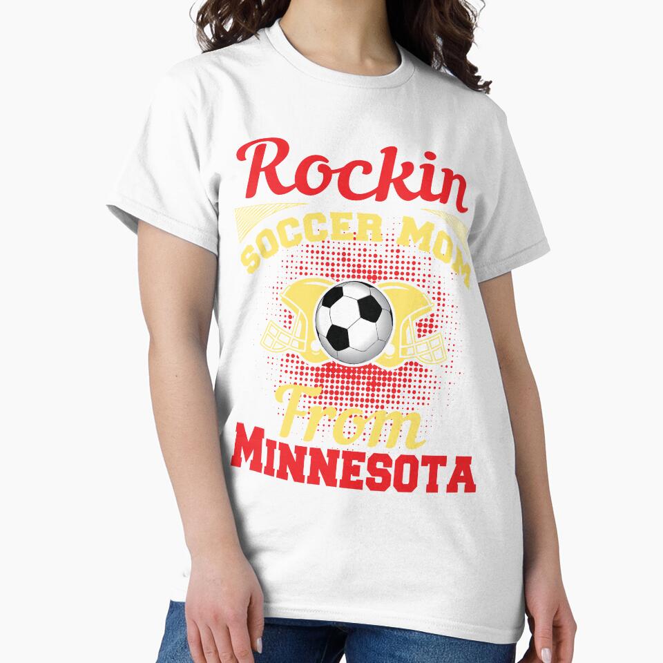 Rockin Soccer Mom From Minnesota by LarrysDesigns