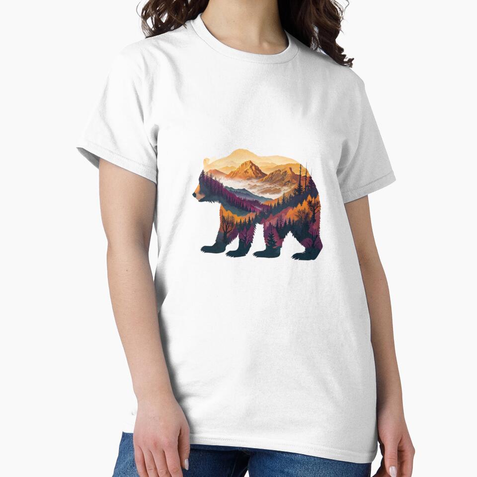 The Great Smoky Mountains bear shape by JIGUWORLD