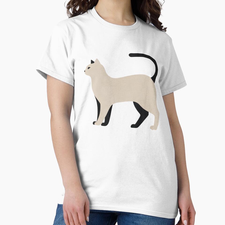 Minimalist Cat – Abstract Geometric Animal Illustration by Cristhian Almanza