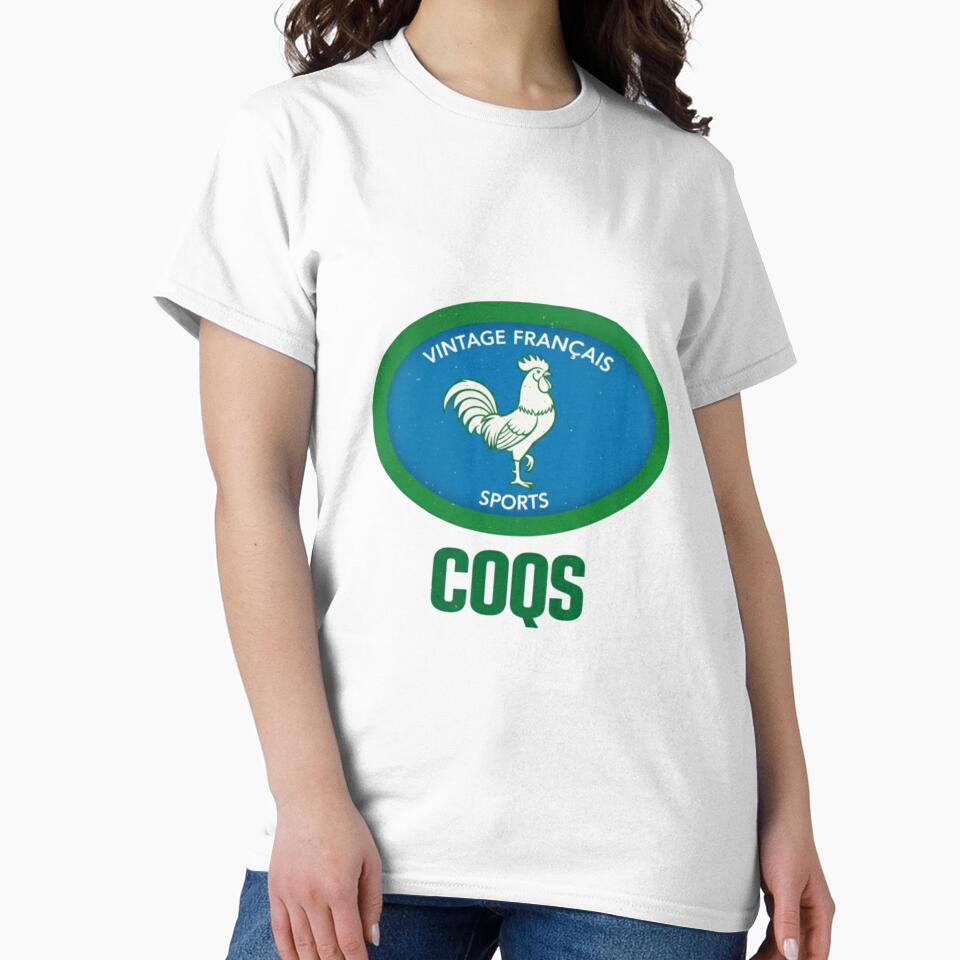 Vintage Français Sports Coqs — Retro French Rooster Athletic Club Illustration by Colorful-Garden