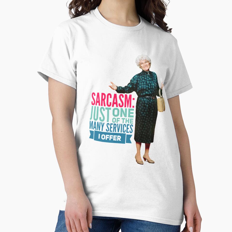 Golden Girls Sarcasm by Retro Salt