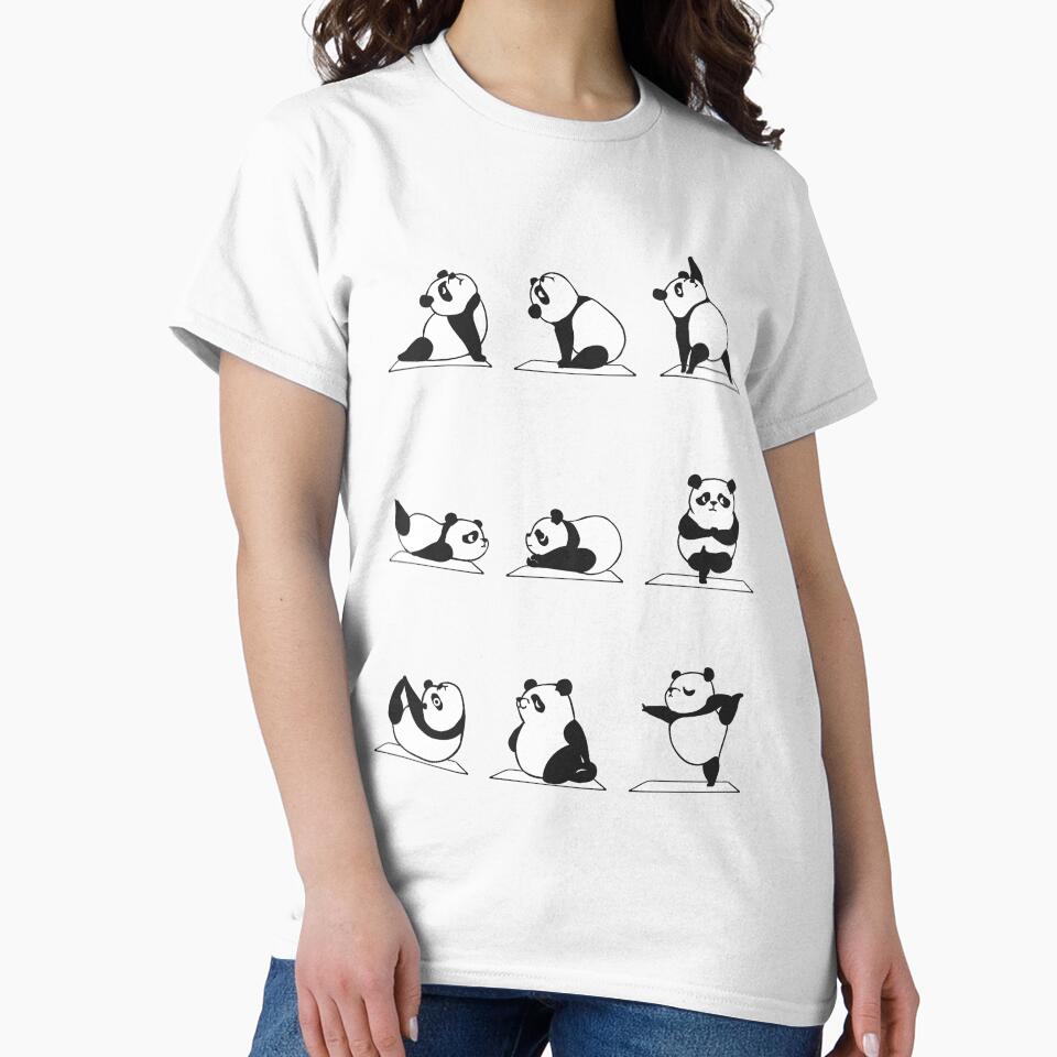 Panda Yoga by Huebucket