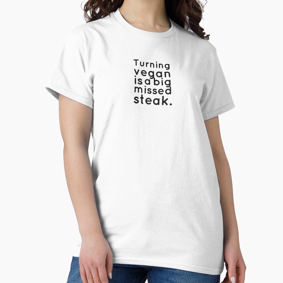Turning vegan is a big missed steak. by 211newmedia