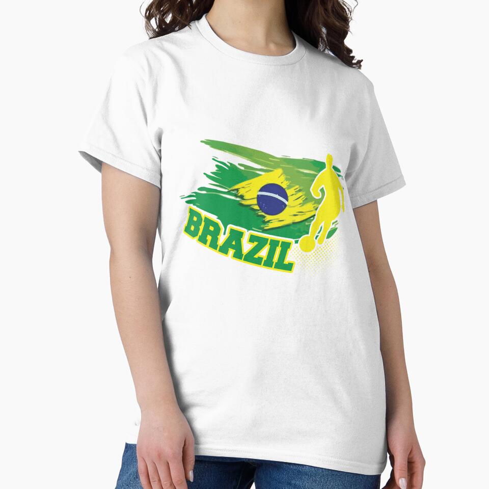 Football Soccer Brazil Flag by TomGiantDesigns