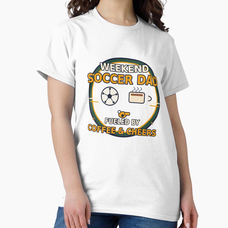 Weekend Soccer Dad Fueled By Coffee And Cheers by Concrete Coffee Studio