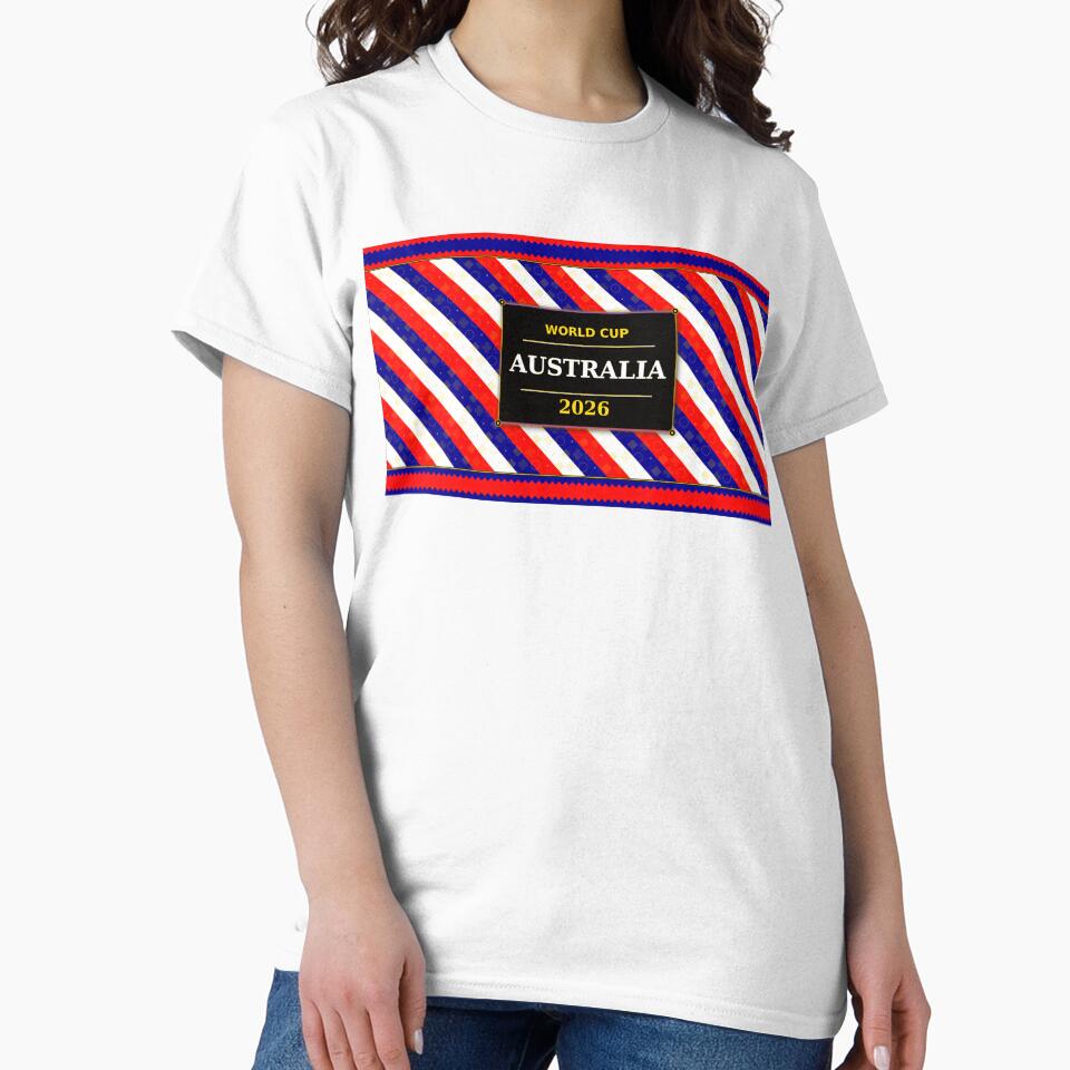 Australia Football Fan 2026 Black Flag Colors Pattern by BrickByDream
