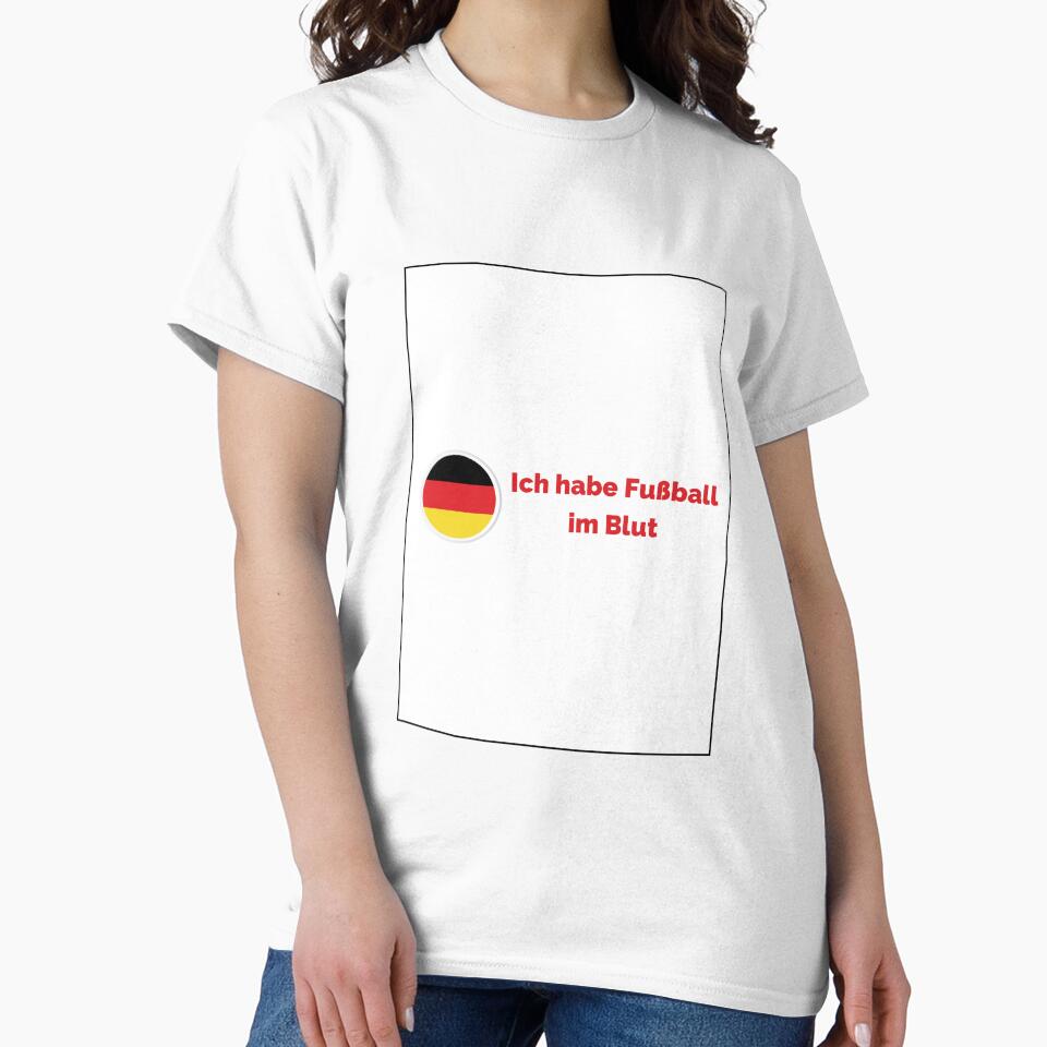 Ich habe Fußball im Blut -  Football Design - Germany by RM-Journey
