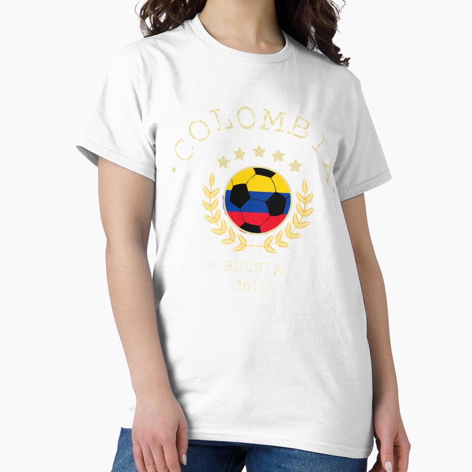 mundial Futbol Colombia Soccer 2018 Football Fan rusia camisa playera, tshirt t-shirt campeon by edinson753