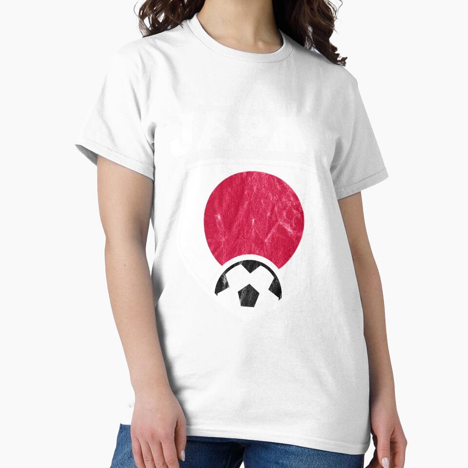 Japan Football National Flag T Shirt World Soccer Jersey Cup by screenworks