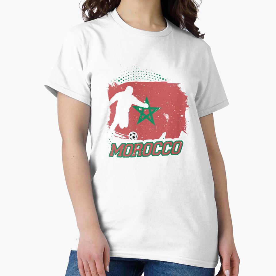 Football Soccer Morocco Flag by TomGiantDesigns