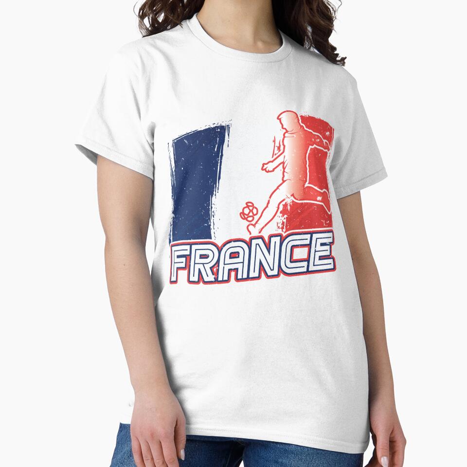 Football Soccer France Flag by TomGiantDesigns