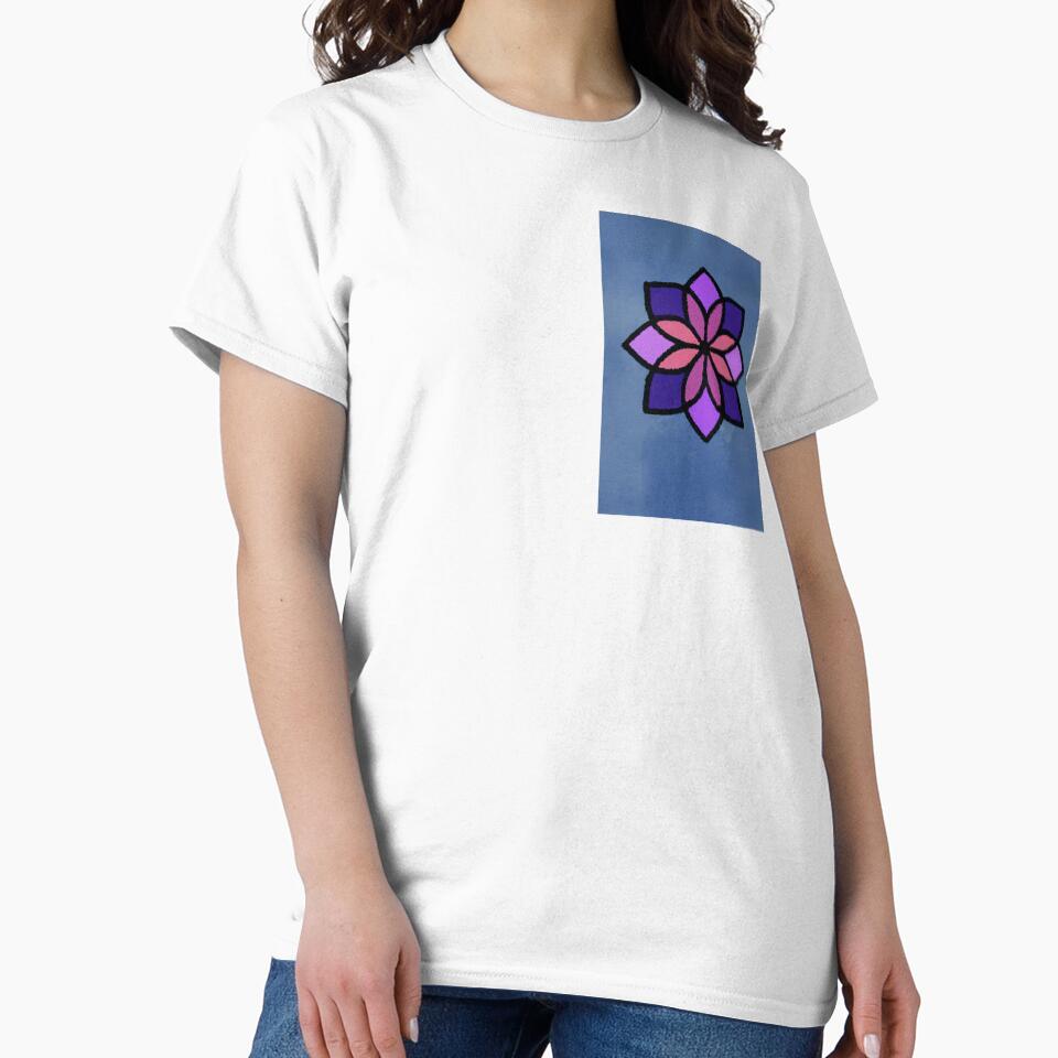 Geometric Flower by Wandcraft