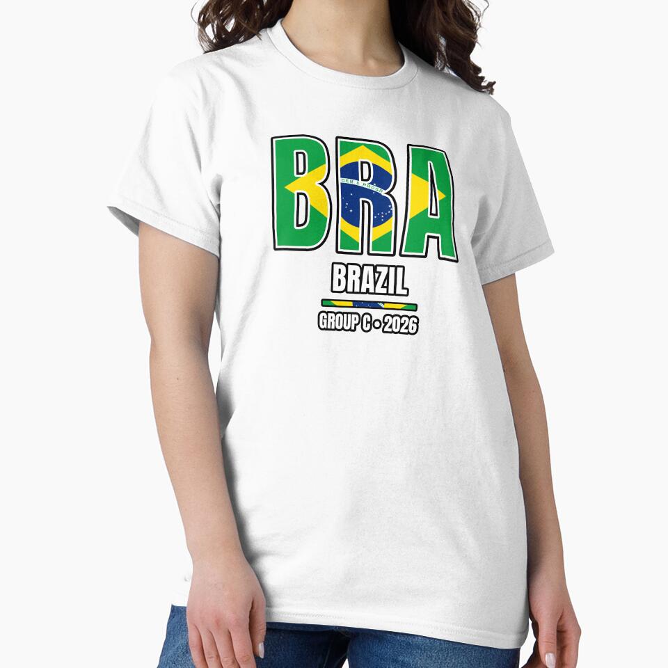 Brazil 2026 Football Shirt | BRA Brazil Soccer Fan Apparel | Seleção National Team Supporter Tee | 2026 Gift by The Hairy Melon