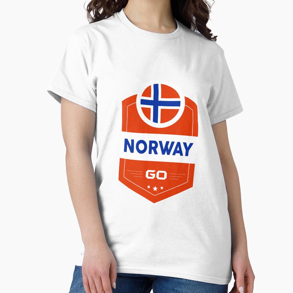 NORWAY FLAG SHIELD by MarkMotta