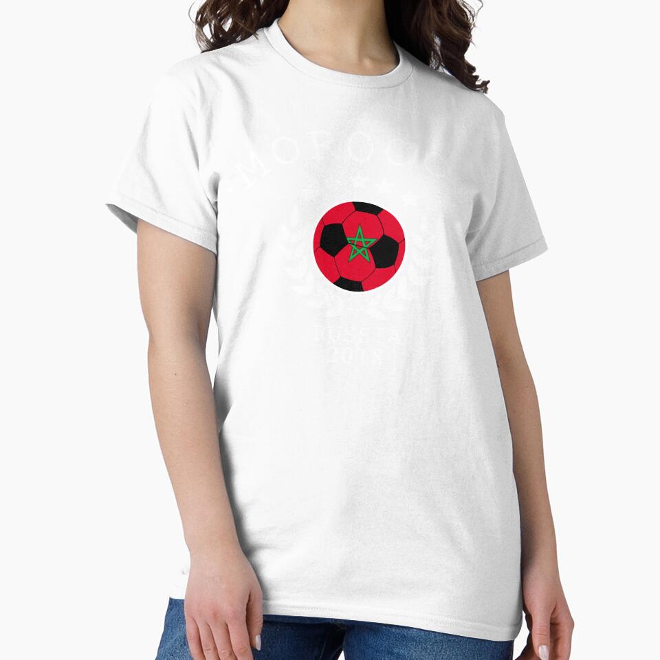 Morocco Soccer Tournament Russia  2018 T Football Fan by edinson753