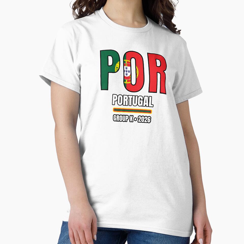 Portugal 2026 Football Shirt | POR Portugal Soccer Fan Apparel | Portugal National Team Supporter Tee | Football 2026 Gift by The Hairy Melon