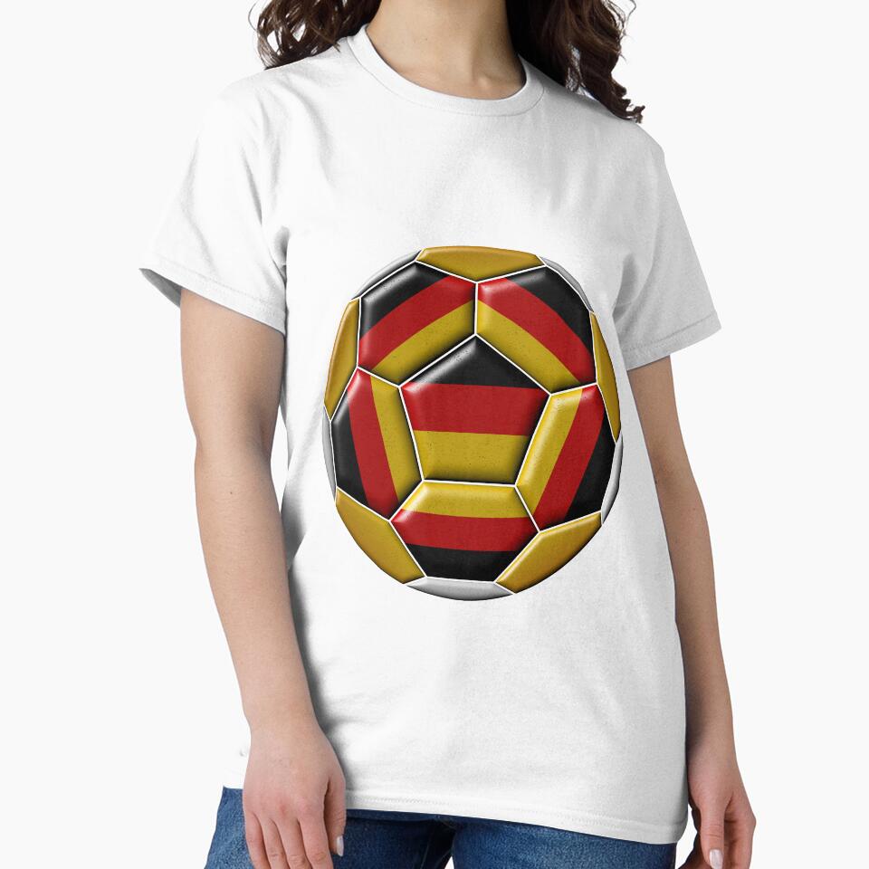 Soocer ball with Germany flag by siloto
