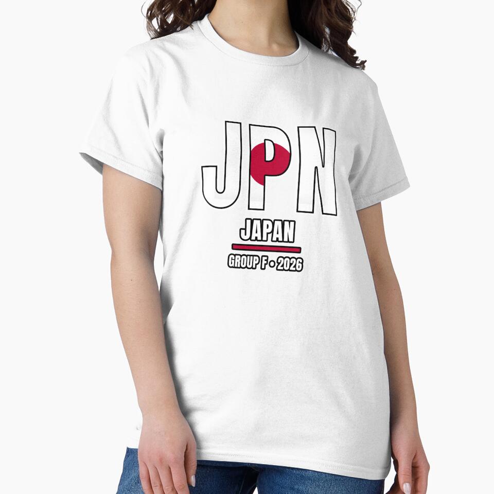 Japan 2026 Football Shirt | JPN Japan Soccer Fan Apparel | Japan National Team Supporter Tee | Football 2026 Gift by The Hairy Melon