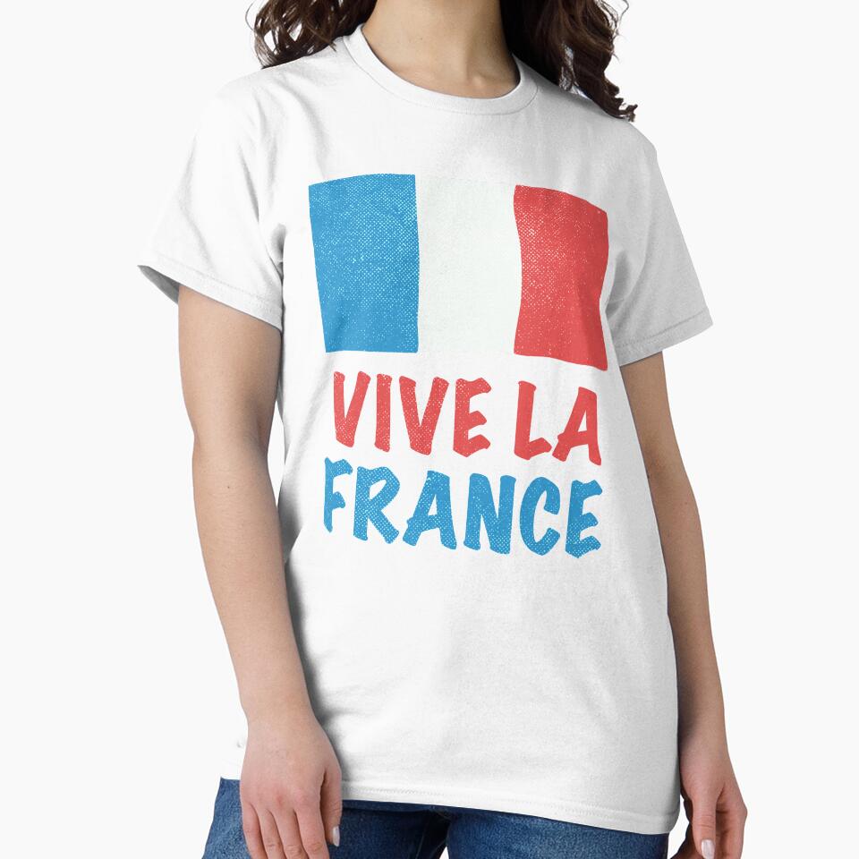 Vive La France French Flag by AntiqueImages