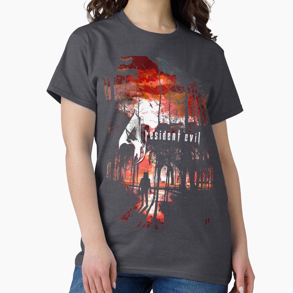 Resident Evil 4  | Resident gift | Resident T-Shirt by clabjune
