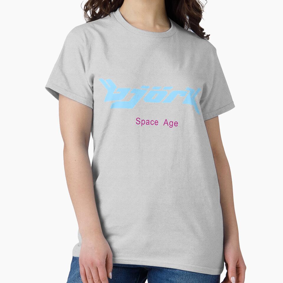 Bjork Space Age Vintage Logo (Blue) by hypelaboratory