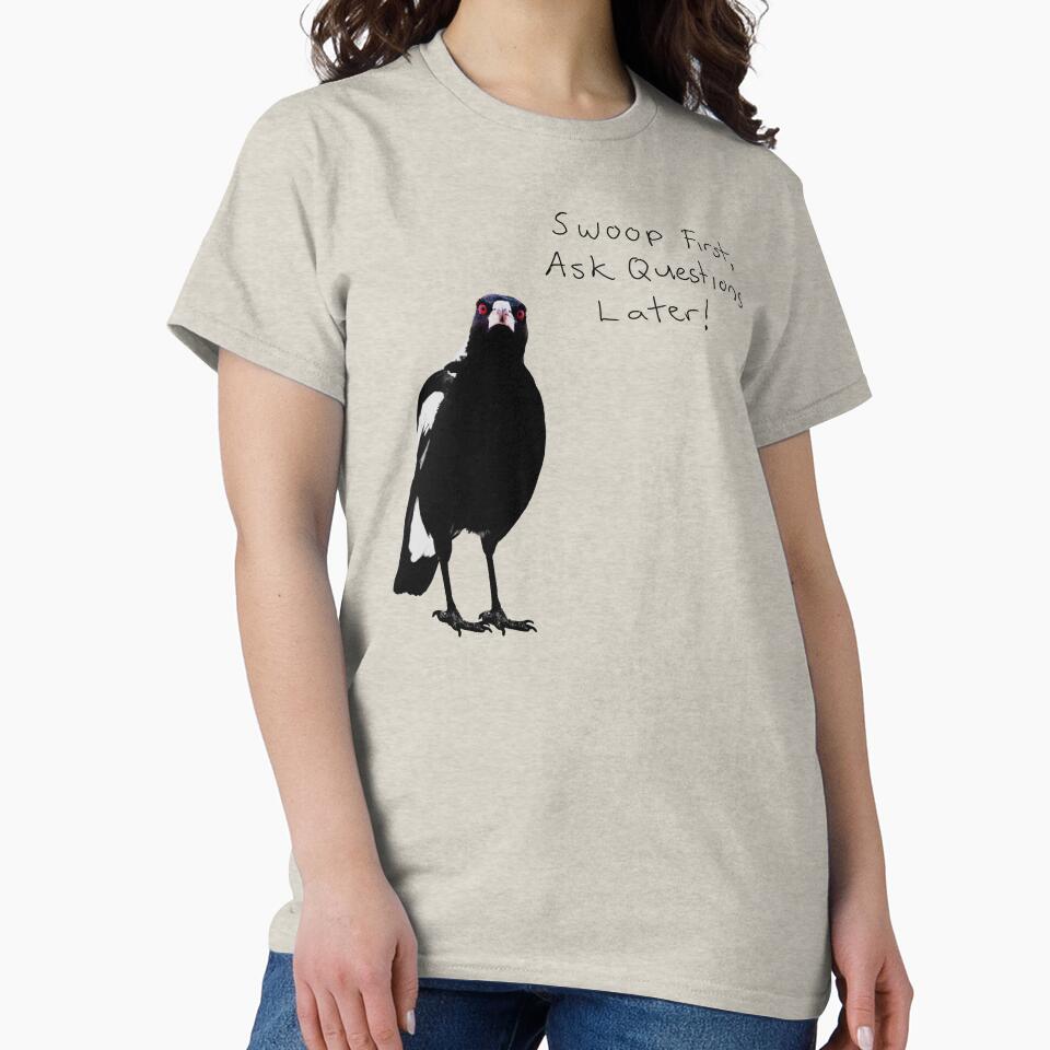 Australian Magpie - Swoop First, Ask Questions Later by Rob Price