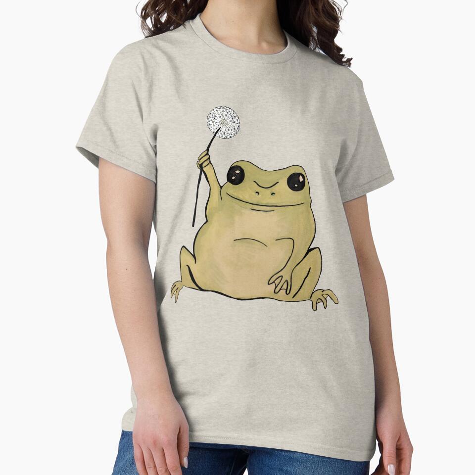 Dandelion Frog by Notveryclassy
