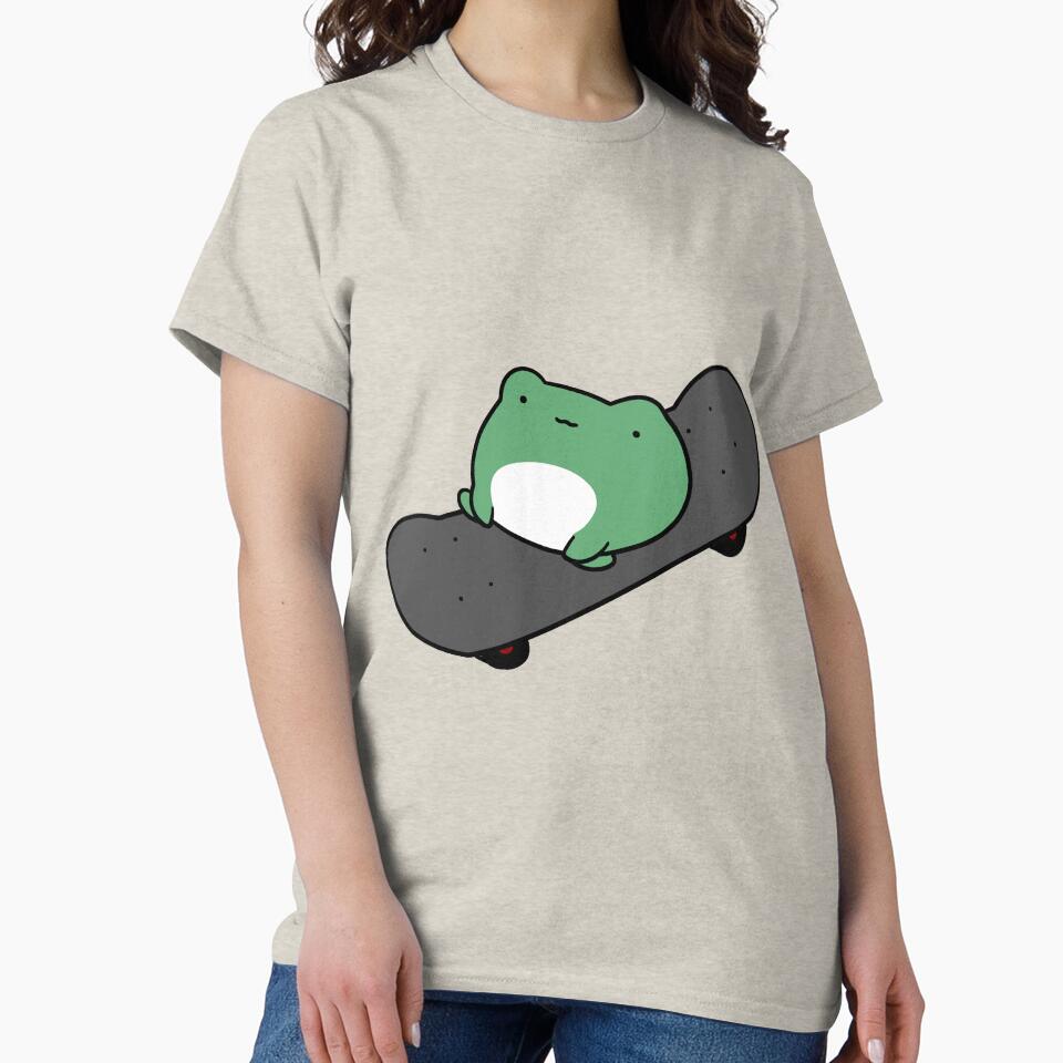 Skateboarding Frog by SaradaBoru