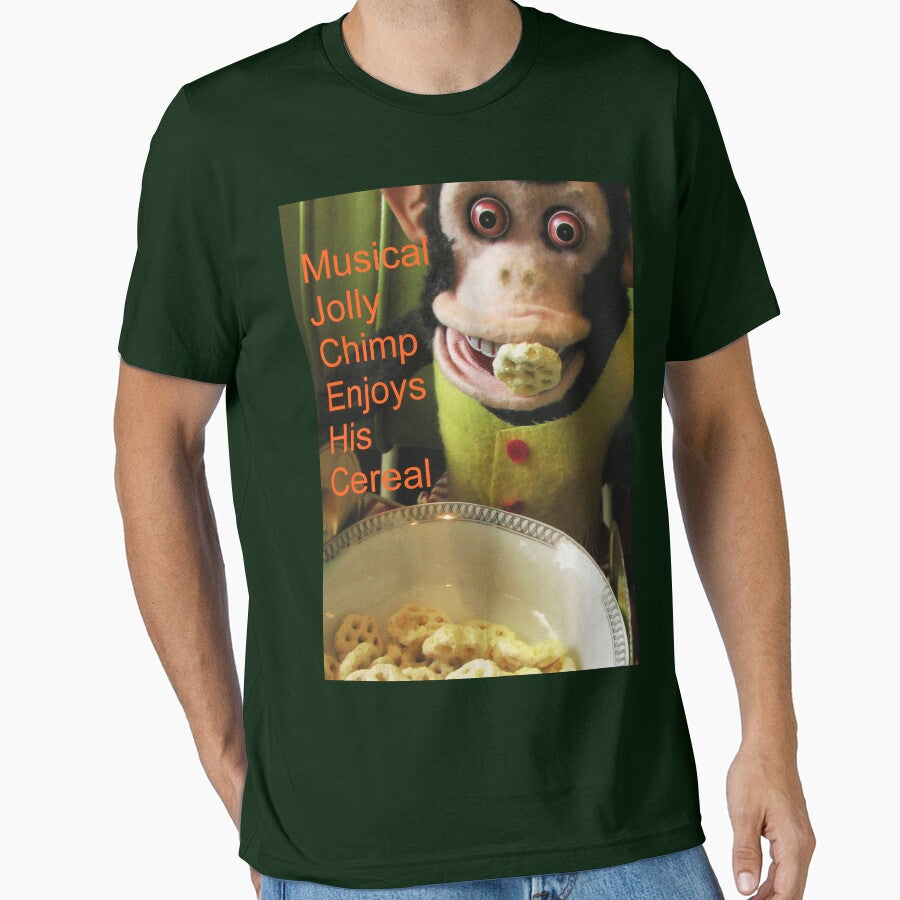 Jolly chimp enjoys His Cereal (Text version) by Margaret Bryant