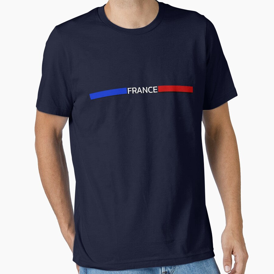 France fan flag jersey by LayersDesign