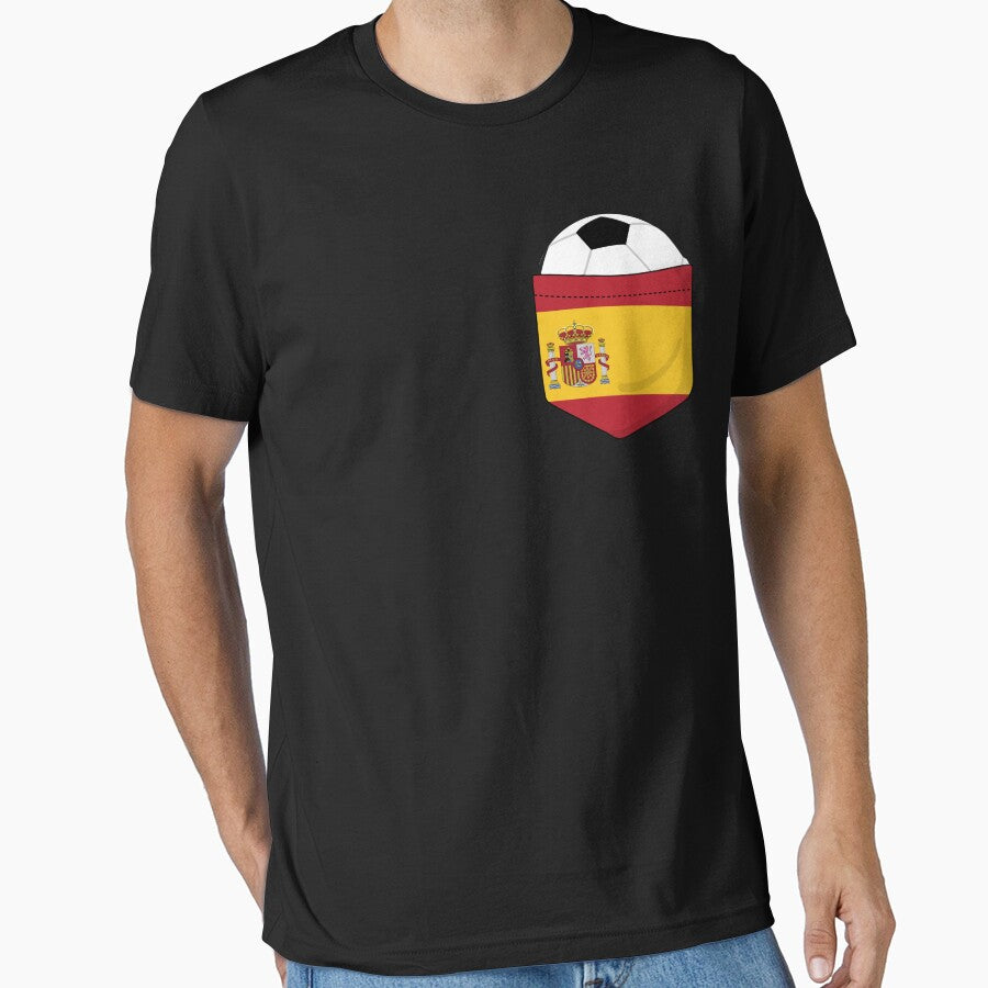 Soccer Spain in the breast pocket by peter2art
