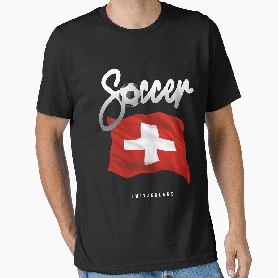 Switzerland Soccer - Swiss Flag by cidolopez