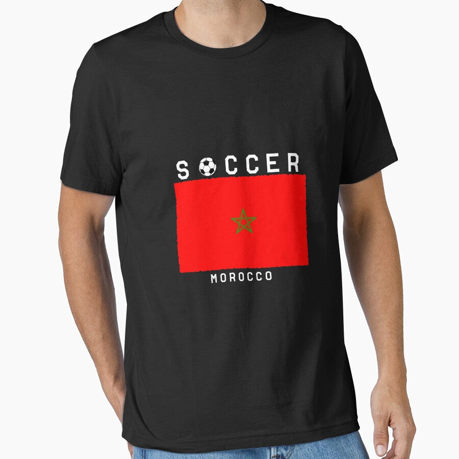 Morocco  Soccer – Morocco Flag by ziiyou