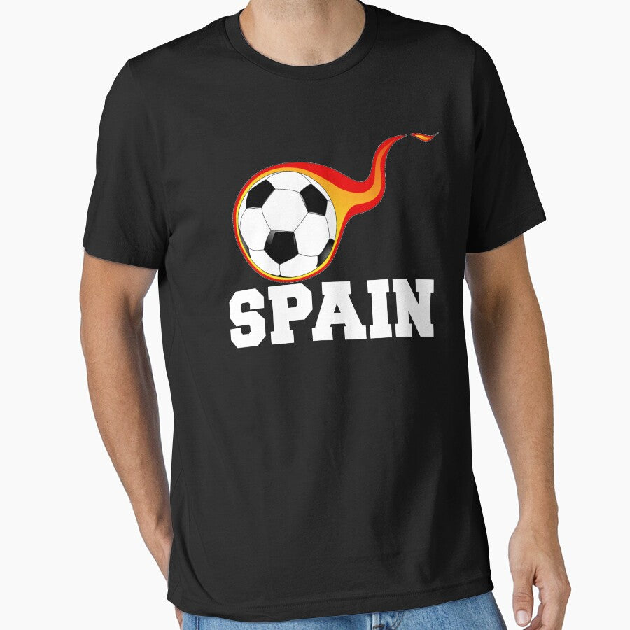 Spain Soccer Shirt - Spain Football Shirt - Spanish Football Shirt by Galvanized