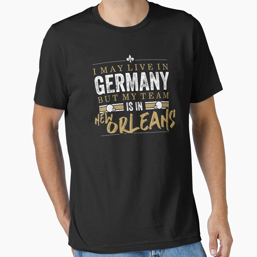 New Orleans Football Team - Fans from Germany by KunstStoff