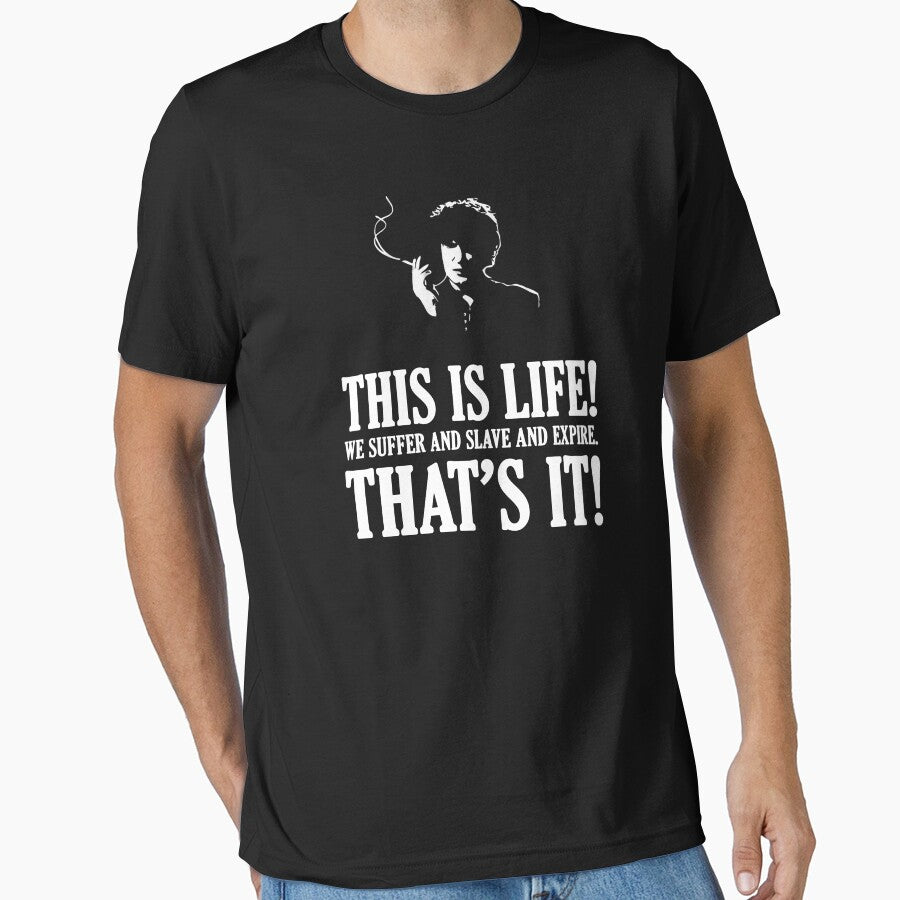 Bernard Black - Black Books T Shirt by madphilosopher