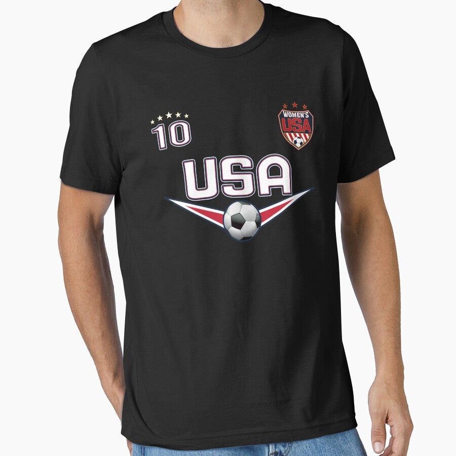 Soccer T-Shirt USA Outfit Design no. 10 for men and women by fermo