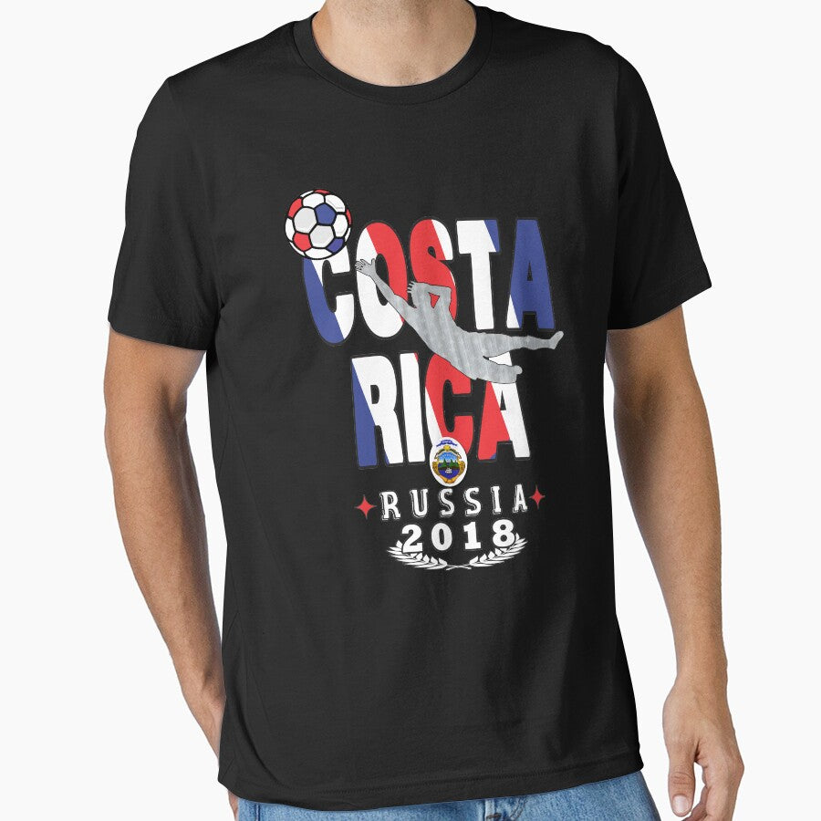 Costa rica world cup soccer Russia in 2018 Tshirt Championship by Tetete