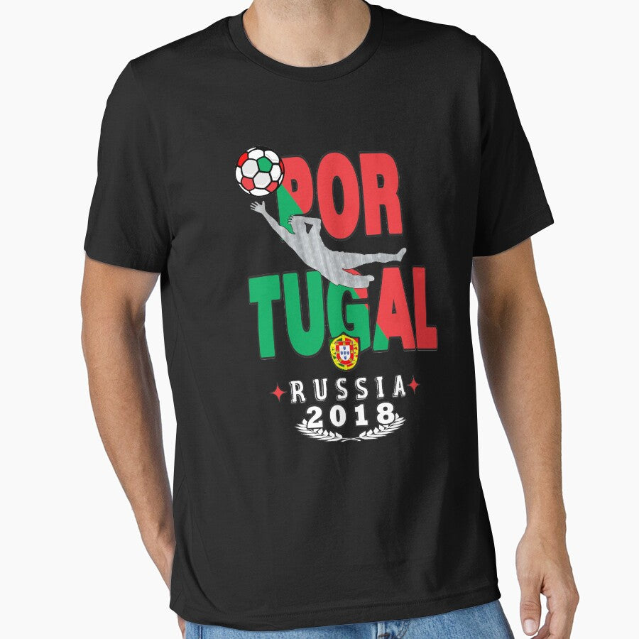 Portugal world cup soccer Russia in 2018 Tshirt championship by Tetete