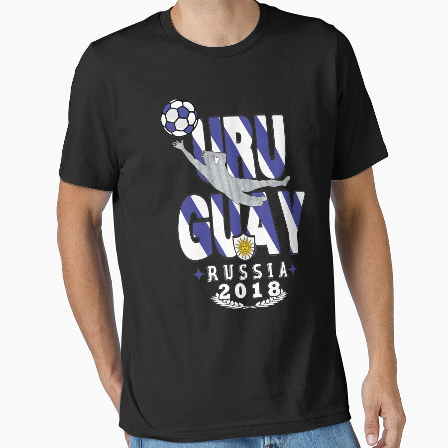 Uruguay world cup soccer Russia in 2018 Tshirt Championship by Tetete