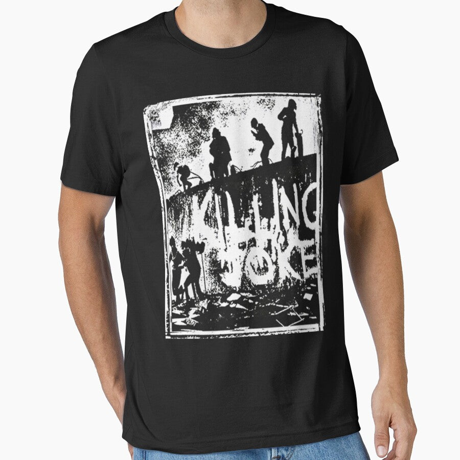 Killing Joke 1980s Punk Rock 1ST Album Retro Cool Vintage Classic T-Shirt by StephanMages