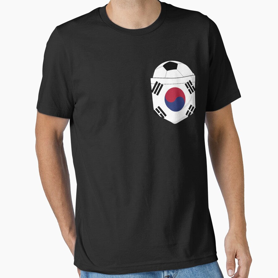 Football South Korea in the breast pocket by peter2art