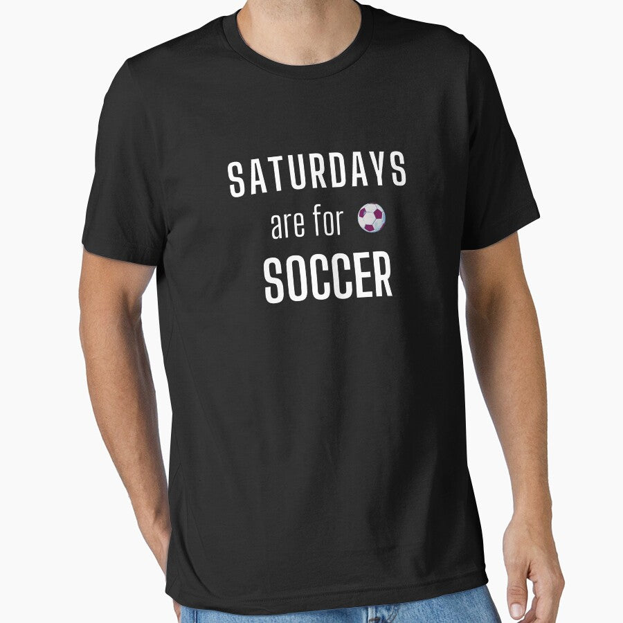 Saturdays Are For Soccer - White by ryanwfraser