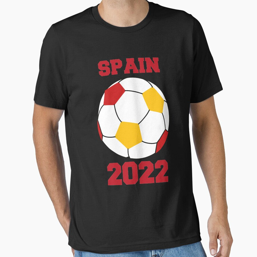 Spain Soccer Support Team in 2022 Spanish Football Lovers by MGHdesign