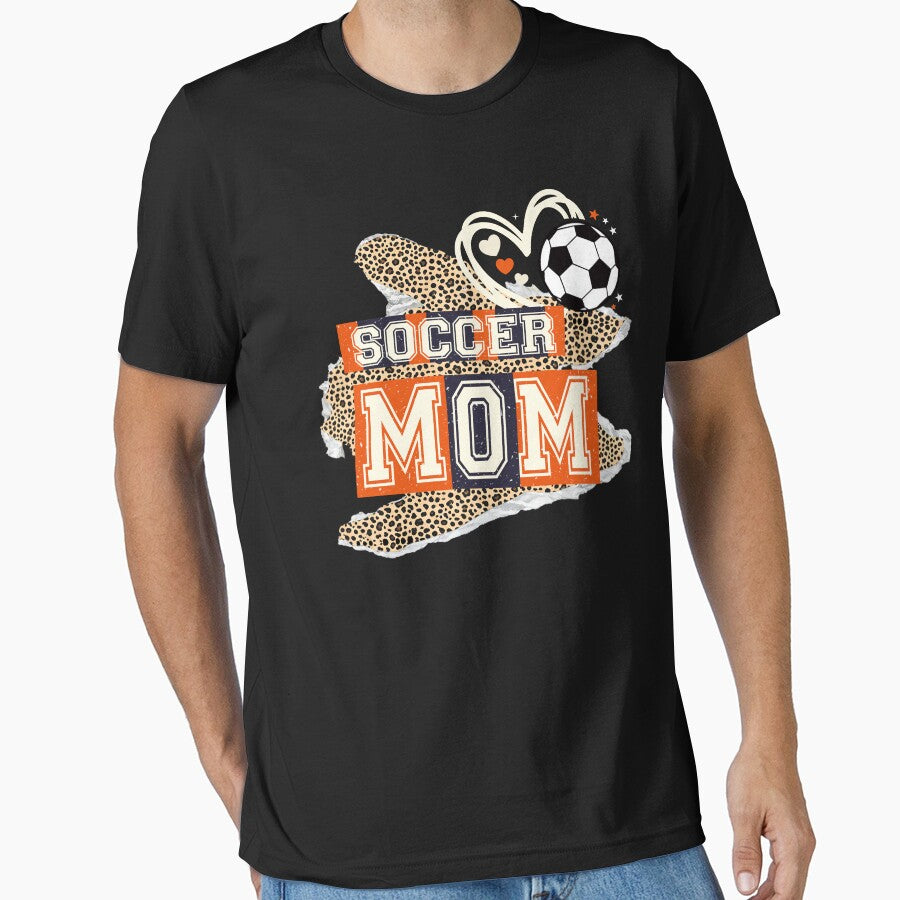 Vintage Leopard Soccer Mom Graphic by LashondaGreen89