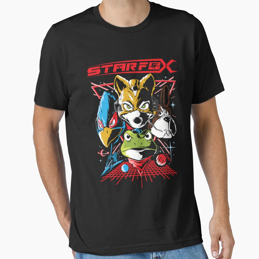 Starfox Retro Video Game by FranciGuzman