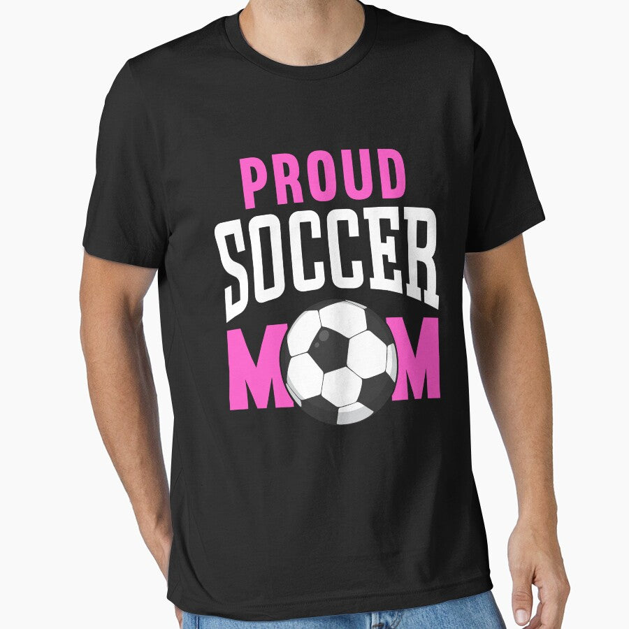 Proud Soccer Mom T-Shirt by KGN  CREATIVITY