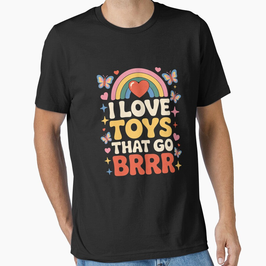 I Love Toys That Go Brrr Adult Joke Humor Sarcasm Men Women by sheenmi